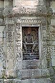 Baijnath Temple - the walls and the Shikhara have characteristic niches with images of gods and goddess.